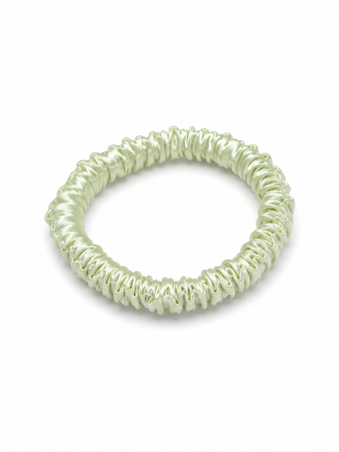 Hair scrunchie - 6A Mulberry silk - 4 scrunchies for 300,-