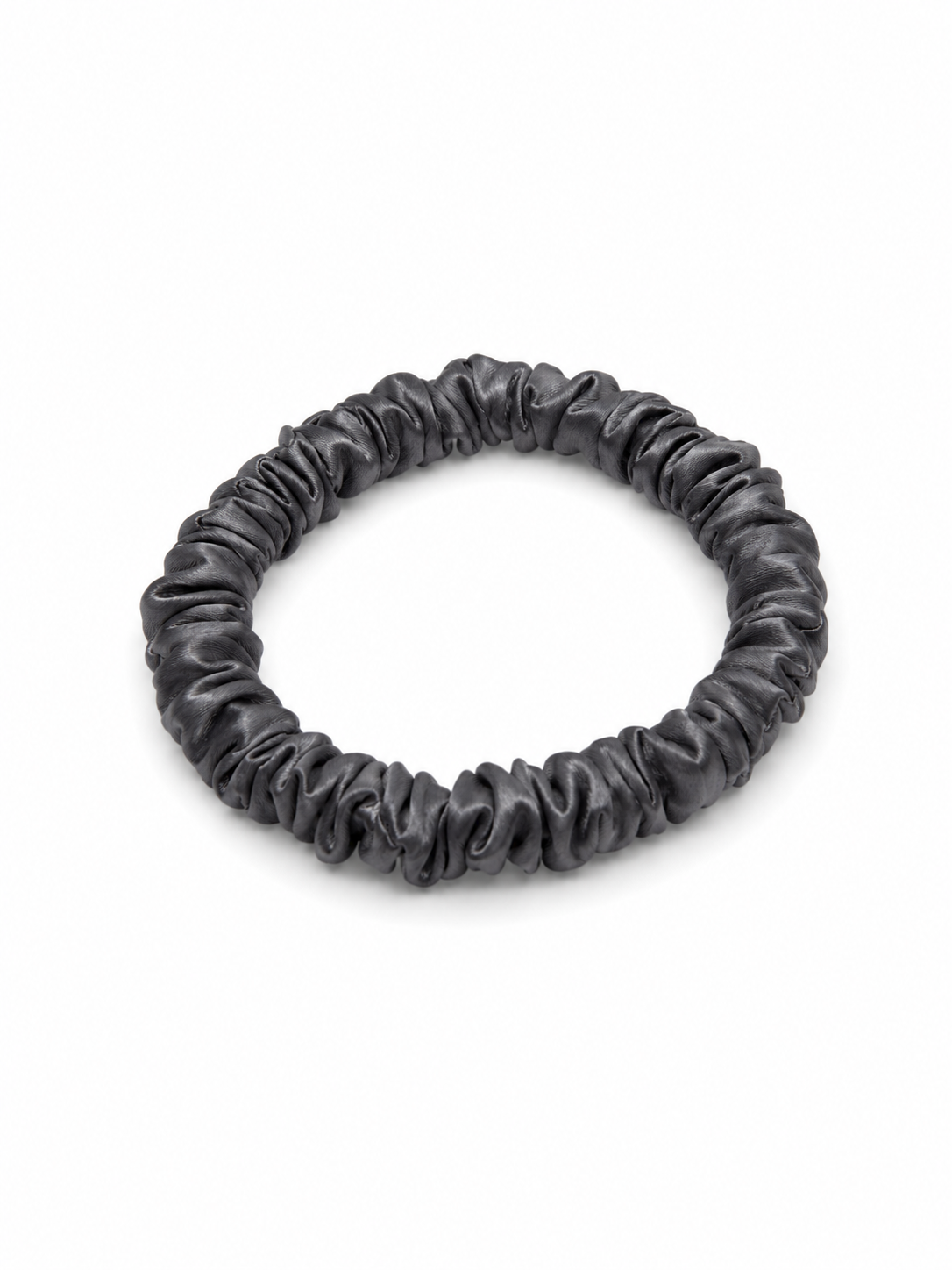 Hair scrunchie - 6A Mulberry silk - 4 scrunchies for 300,-