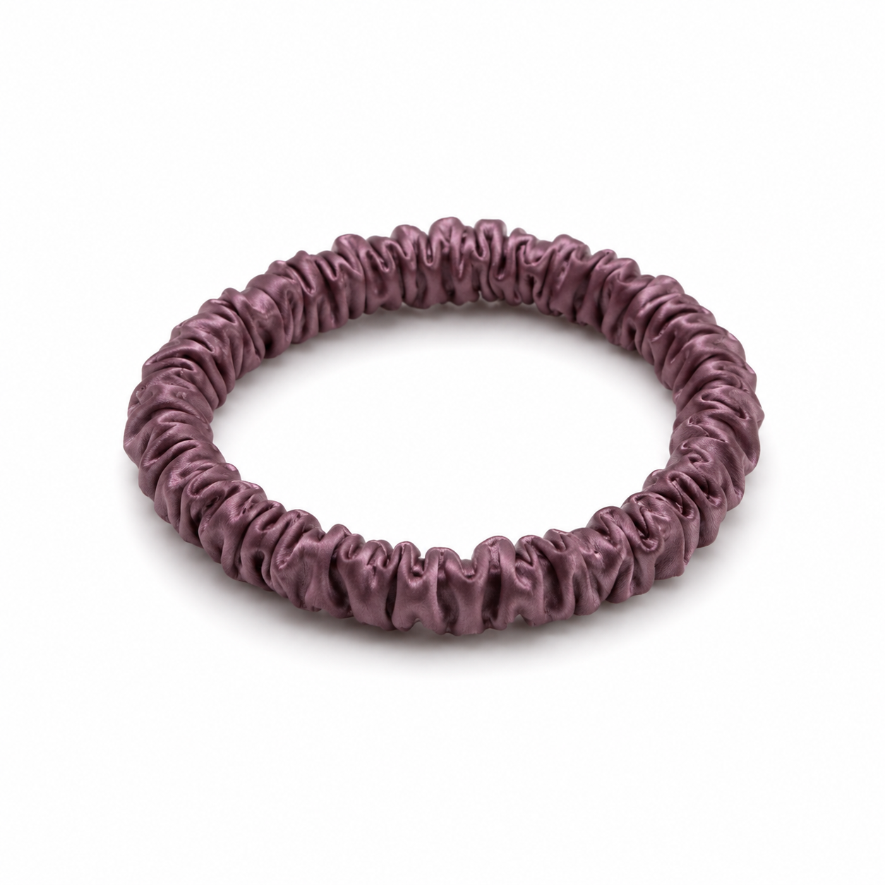 Hair scrunchie - 6A Mulberry silk - 4 scrunchies for 300,-