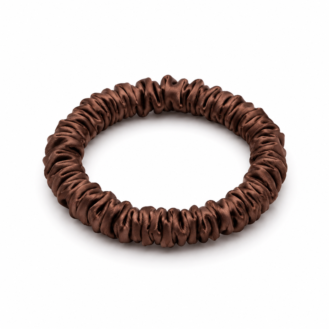 Hair scrunchie - 6A Mulberry silk - 4 scrunchies for 300,-