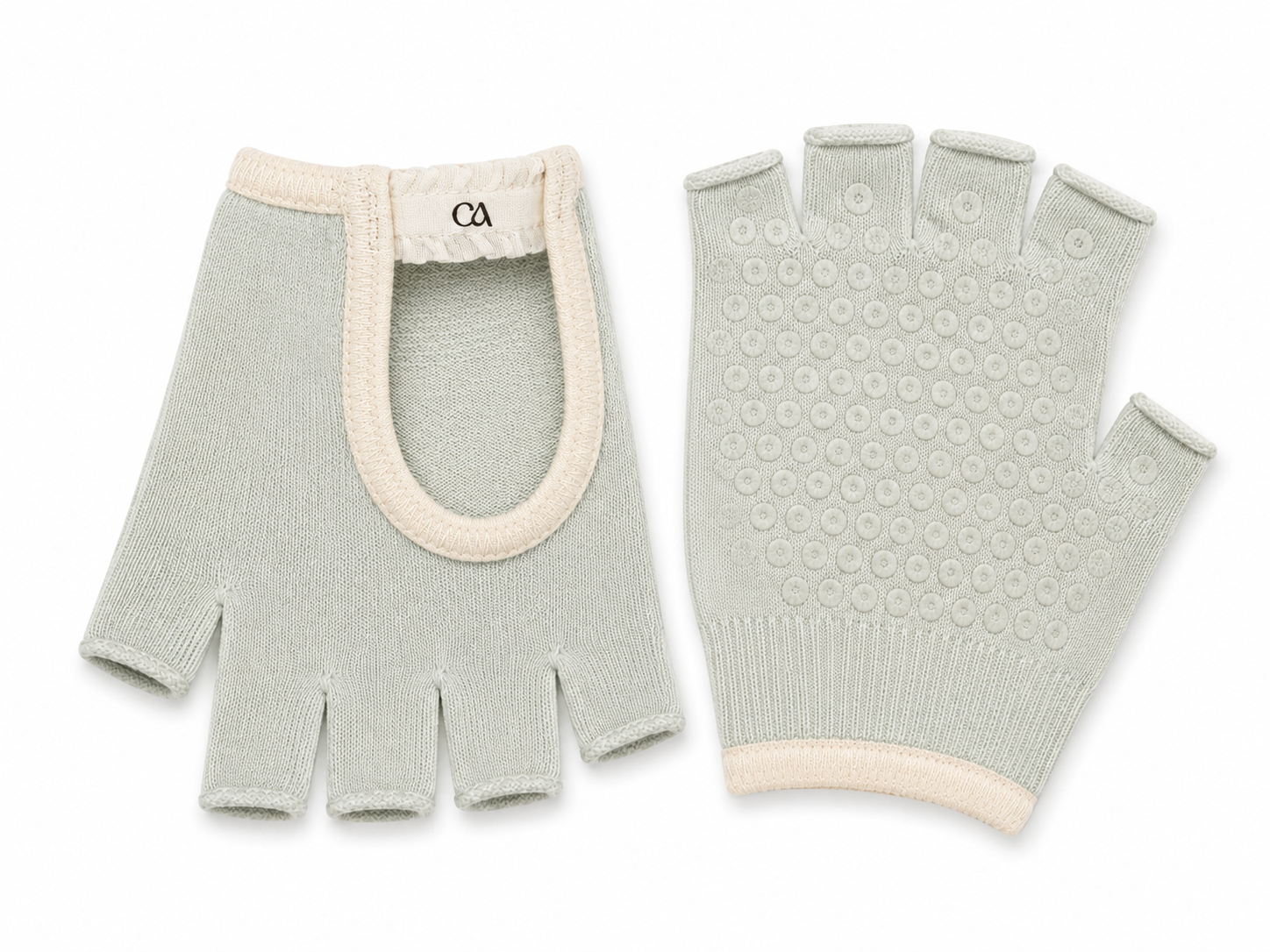 Pilates Grip Gloves - Open Back