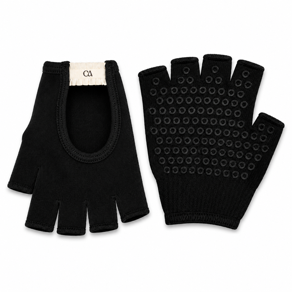 Pilates Grip Gloves - Open Back