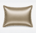 Khaki mulberry silk pillowcase Oxford style 25 momme luxury